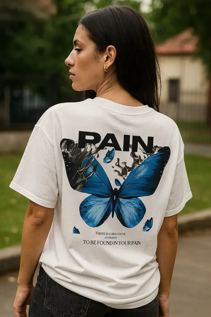 Butterfly Oversized T-shirt